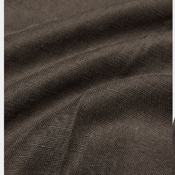 Aritzia Brown Wide-Leg Linen Trousers US 2 NWOT - Picture 6 of 9